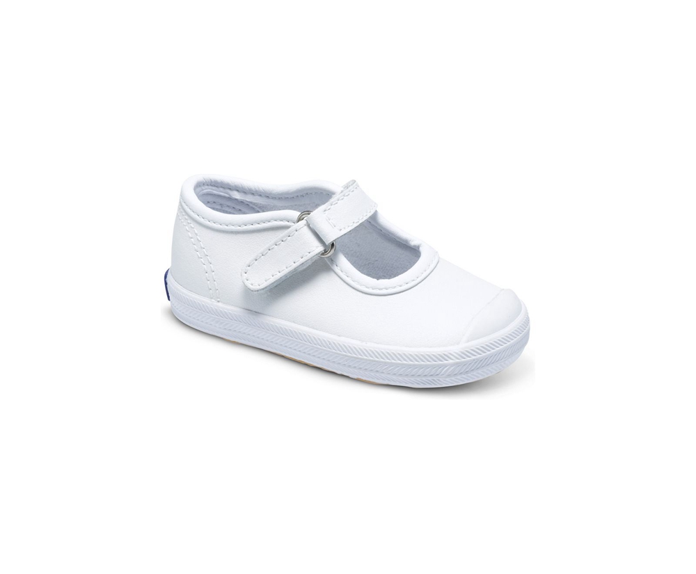 Slip Ons Keds Enfant Blanche - Champion Toe Cap Mj - 368-URSAJG